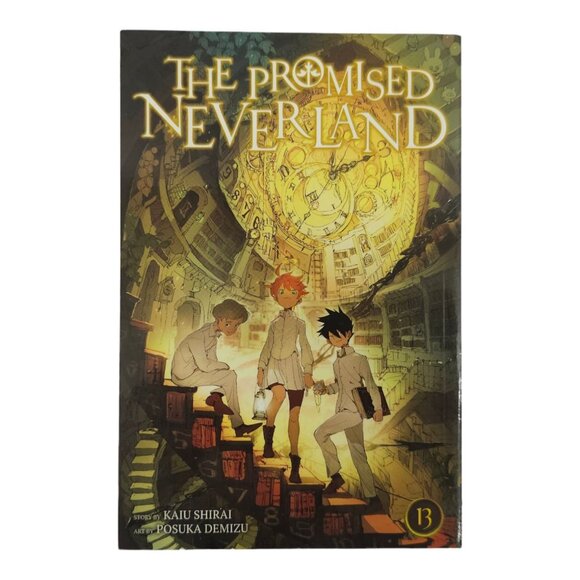 The Promised Neverland 4 Volumes Manga Paperback Books Kaiu Shirai Posuka Demizu - Picture 13 of 14